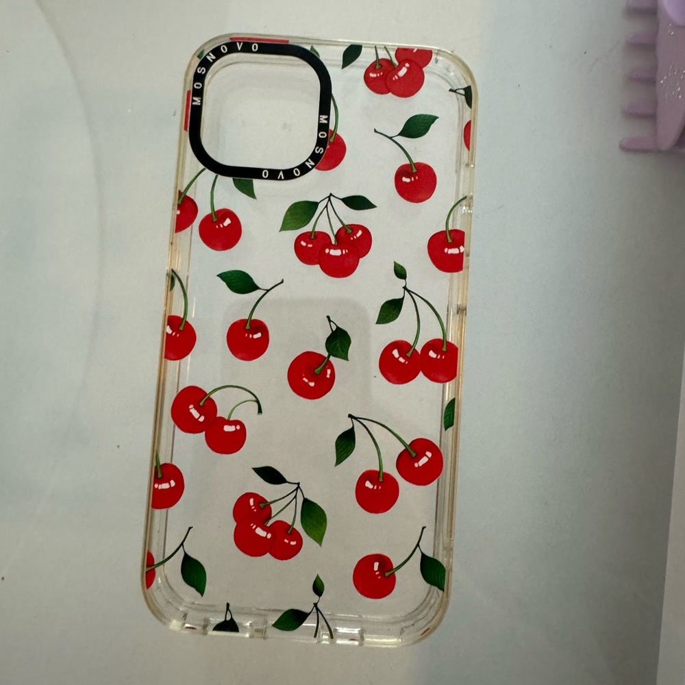 Cherry iPhone 13 case